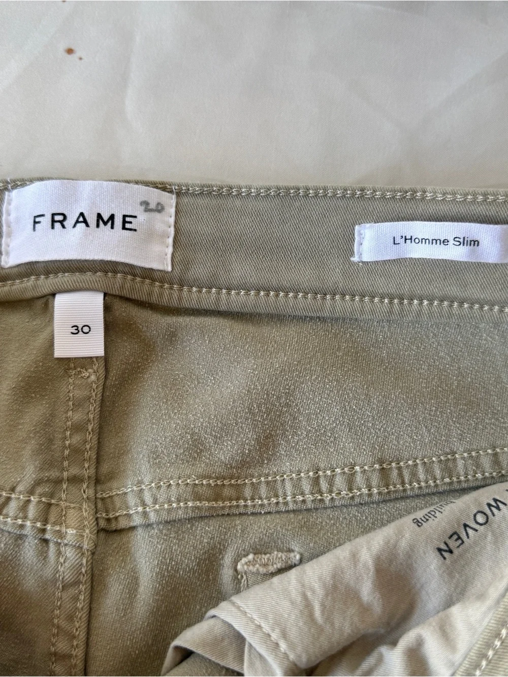 Frame Straight Pants - Picture 8 of 11